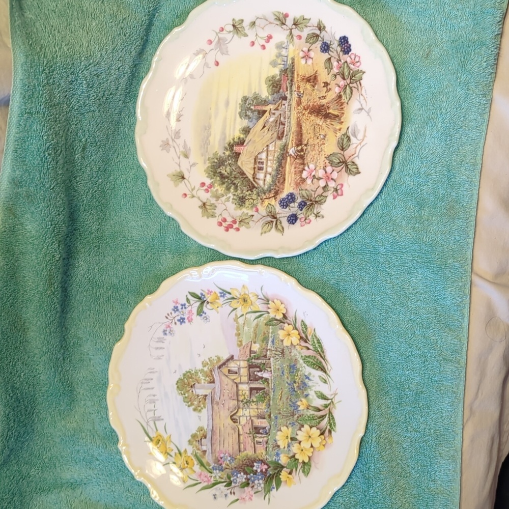 Royal Albert plates